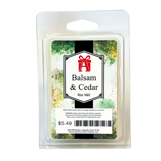 Balsam & Cedar Wax Melt