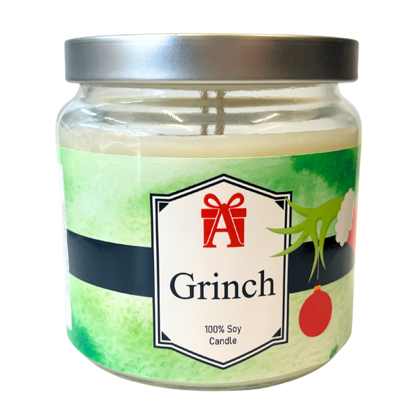 Grinch Candle