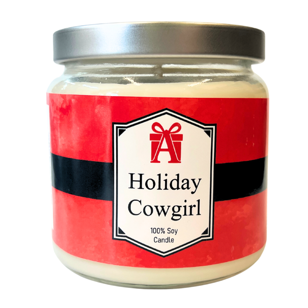 Holiday Cowgirl Candle