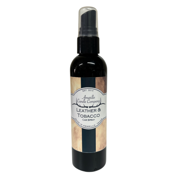 tobacco and leather air freshener Leather and Tobacco Car Spray