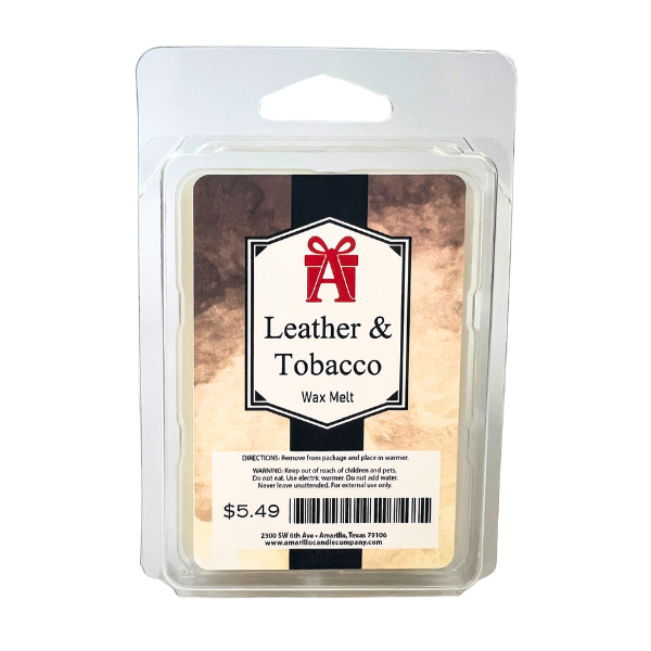 Leather and Tobacco Wax Melt