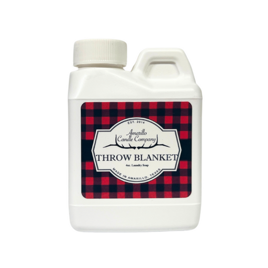 Throw Blanket Laundry Soap 4 Oz Sample
