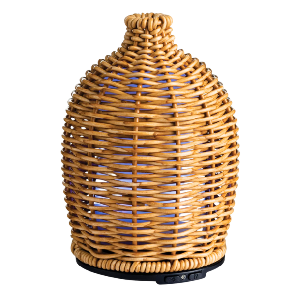 ULTRASONIC DIFFUSER - WICKER VASE - MEDIUM