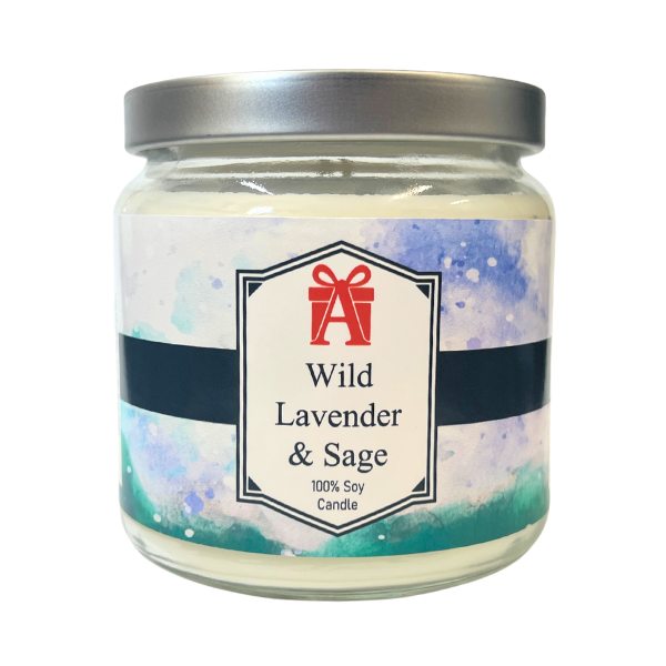 Wild Lavender & Sage Candle