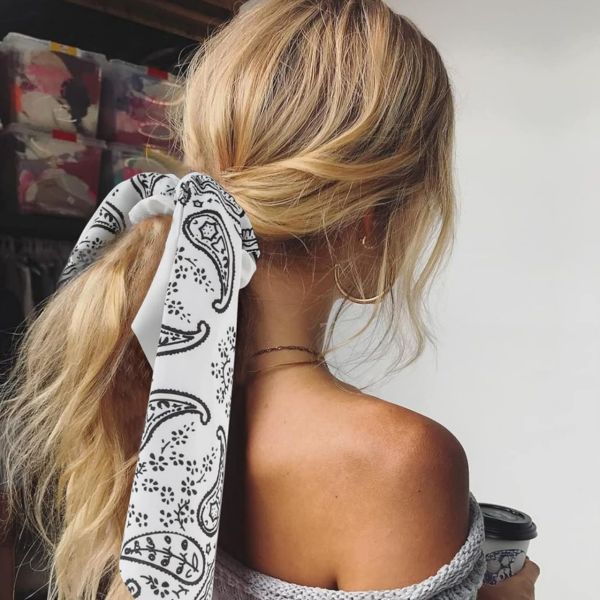 Bandana Scrunchy Hair Tie