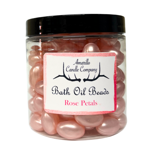 Bath Oil Beads Rose Petals