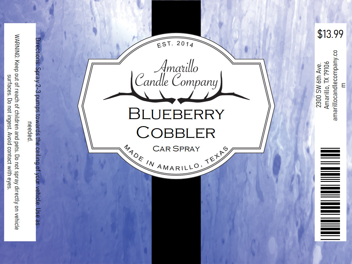 Blueberry Cobbler Car Spray