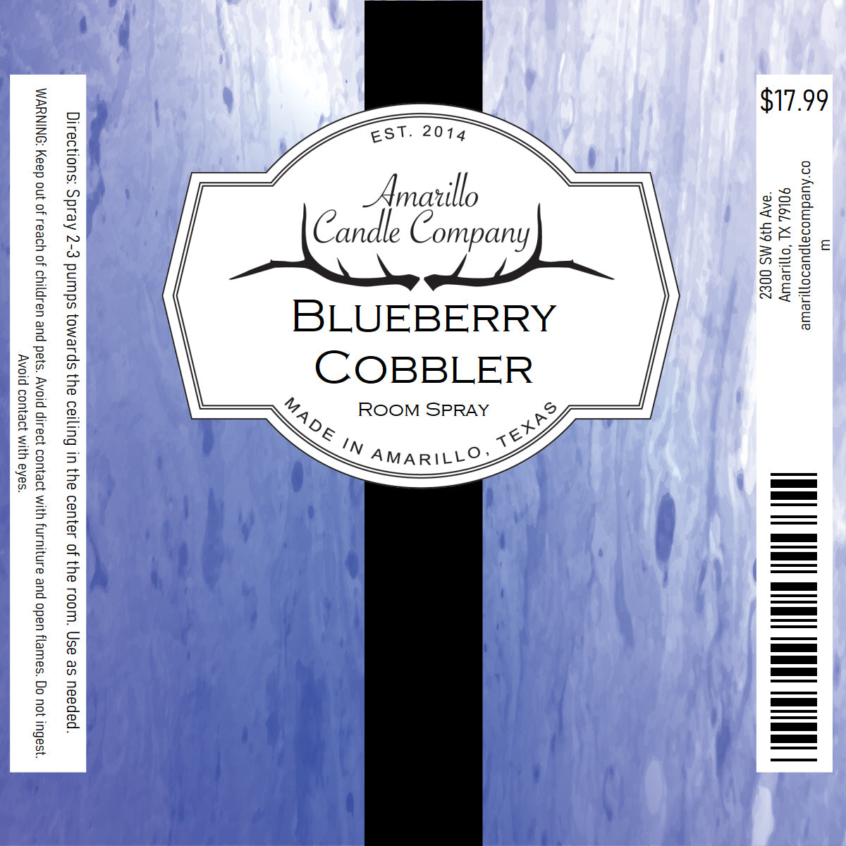 Blueberry Cobbler Room Spray