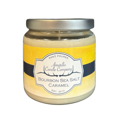 Bourbon Sea Salt Caramel Candle