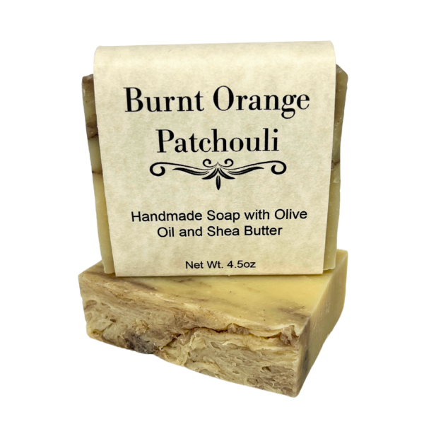 Burnt Orange Patchouli Artisan Soap