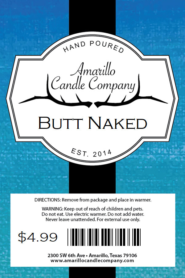 Butt Naked Wax Melt Tabs