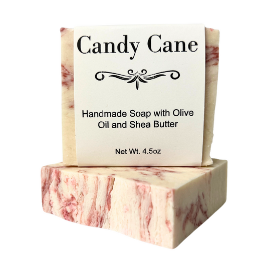 Candy Cane Artisan Soap