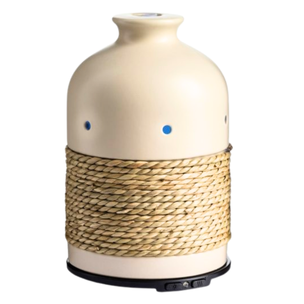 Ultrasonic Ceramic & Rope Oil Diffuser – Amarillo Candle Company
