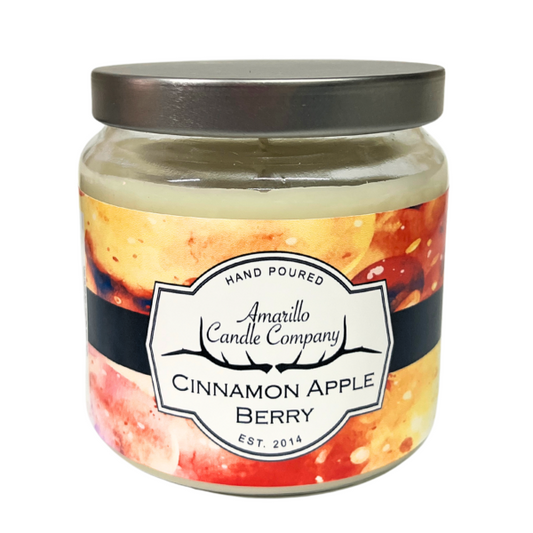 Cinnamon Apple Berry Candle