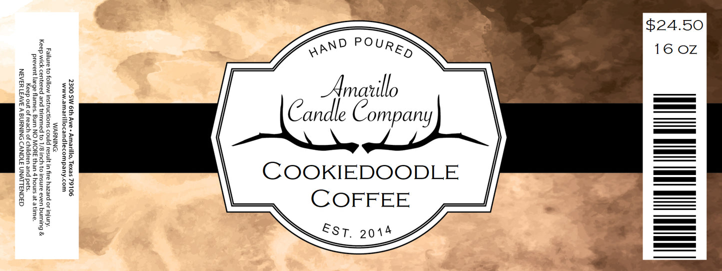 Cookiedoodle Coffee Candle