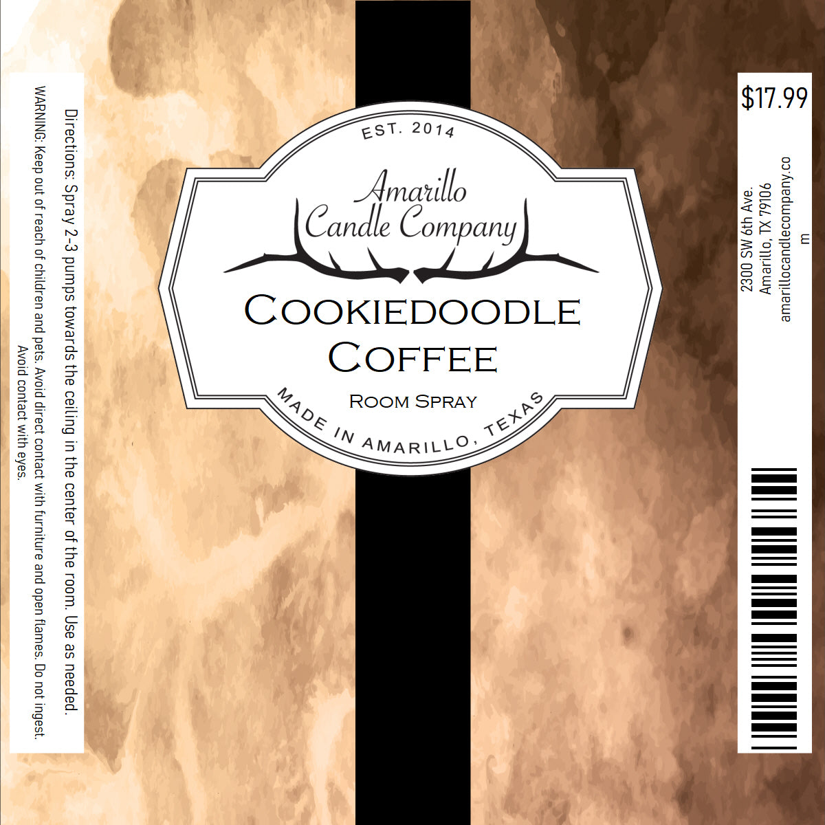 Cookiedoodle Coffee Room Spray