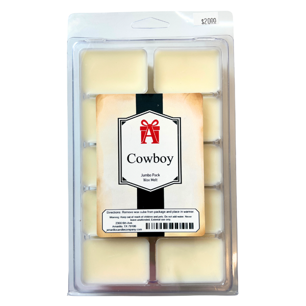 Cowboy Jumbo Wax Melt