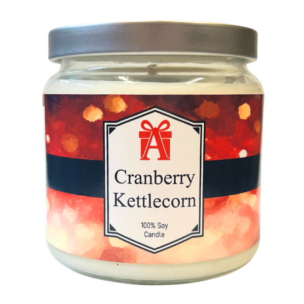 Cranberry Kettlecorn Candle