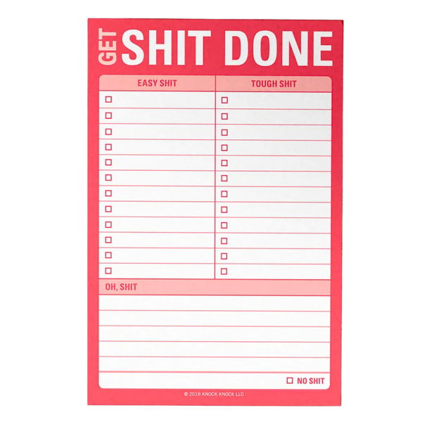 Get Sh*t Done Great Big Sticky Notes