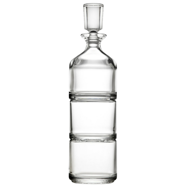 Godinger Duet Stackable Decanter and Glass Set