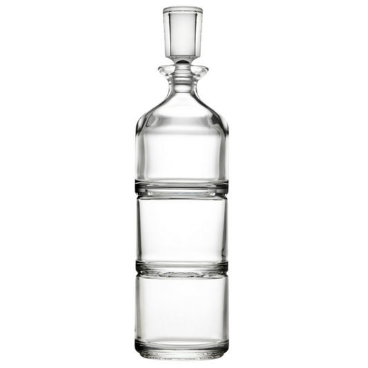 Godinger Duet Stackable Decanter and Glass Set