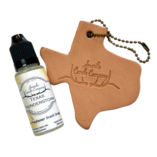 Leather Car Freshener Texas