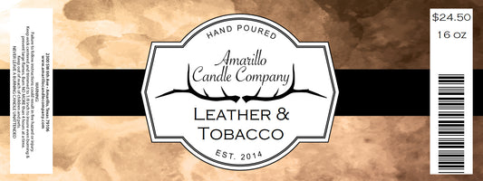 Leather & Tobacco Candle