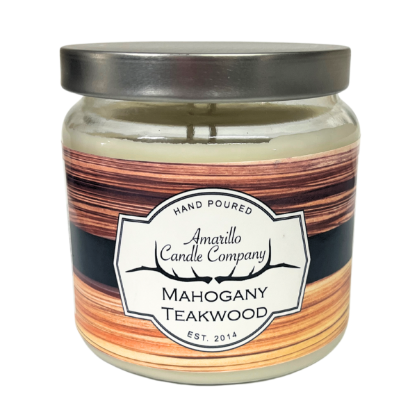 Mahogany Teakwood Candle