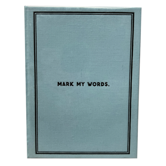 Mark My Words Notebook