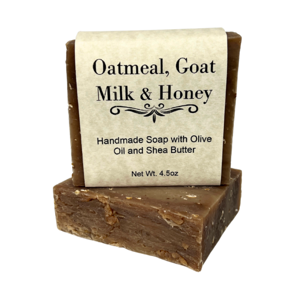 Oatmeal, Goat Milk and Honey Artisan Soap