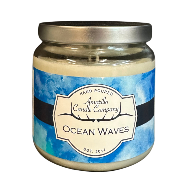 Ocean Waves Candle