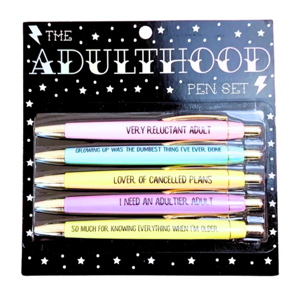 Funny Pen Set For Adulthood