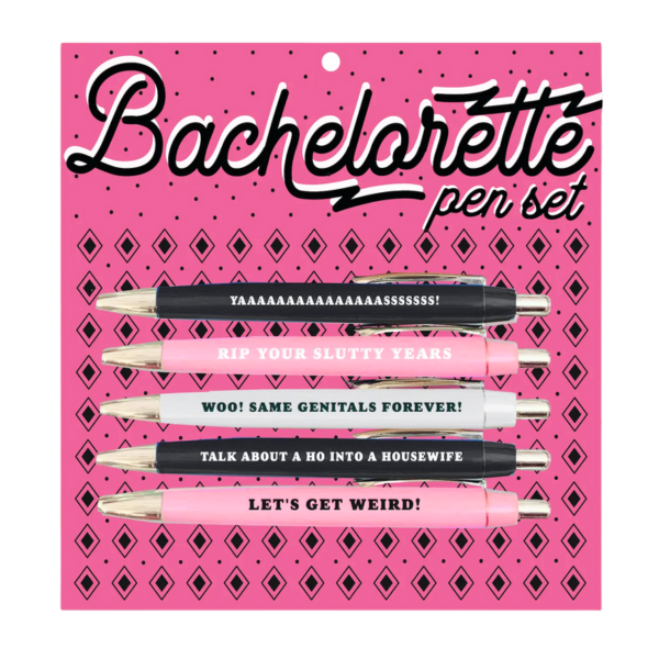 Funny Pen Set For Bachelorettes