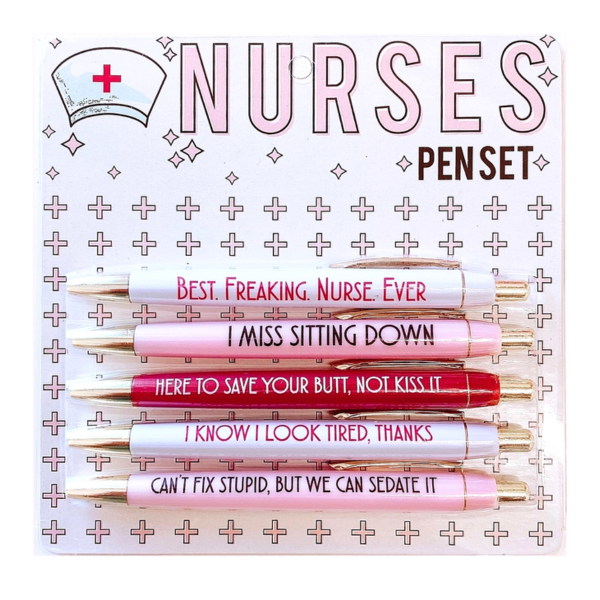 Funny Pen Set For Nurses