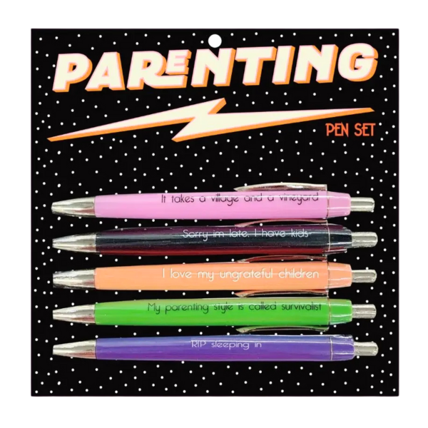 Funny Pen Set For Parenthood