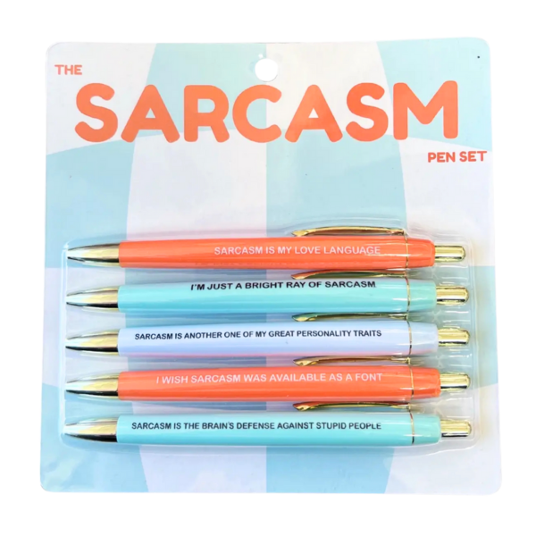 Funny Pen Set For Sarcasm