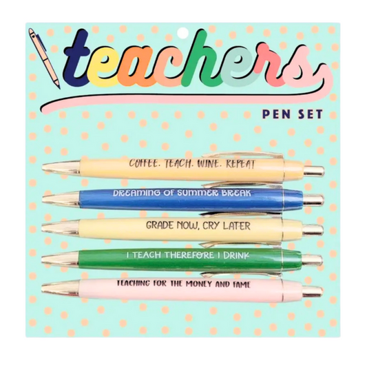 Funny Pen Set For Teachers