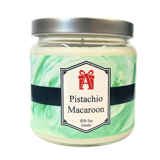 Pistachio Macaroon Candle