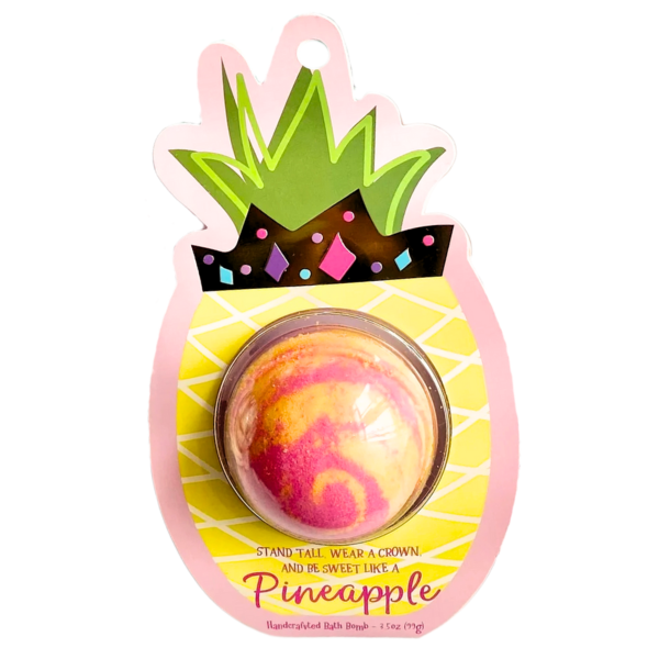 Packaged Pineapple Bath Bomb