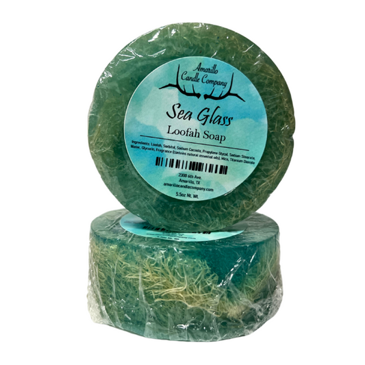 Sea Glass Loofah Soap