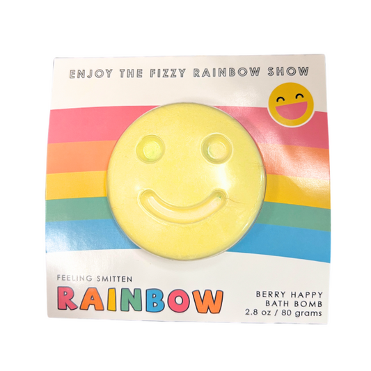 Smiley Rainbow Bath Bomb