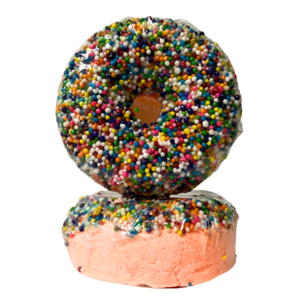 Sprinkle Donut Bath Bomb Cantaloupe