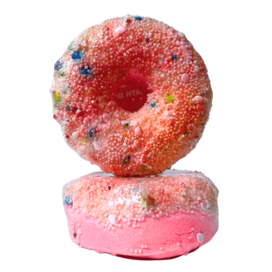 Sprinkle Donut Bath Bomb Cherry Blossom