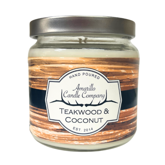 Teakwood & Coconut Candle