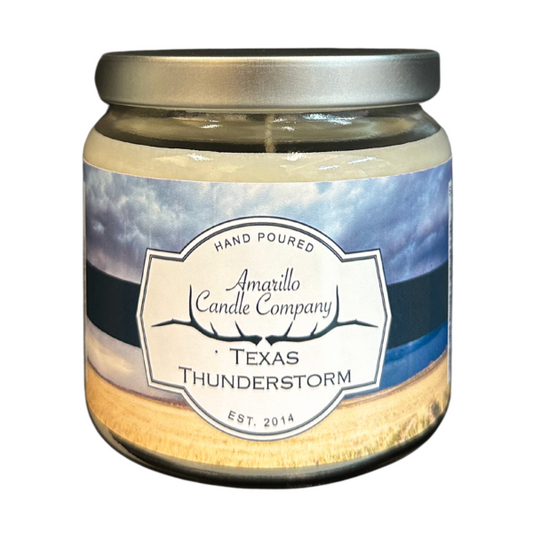 Texas Thunderstorm Candle