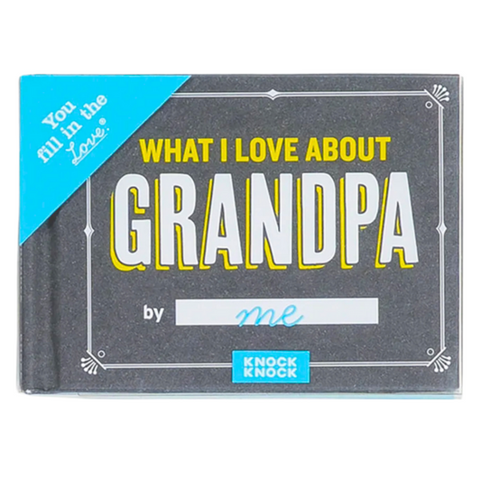 What I Love About Grandpa Mini Book