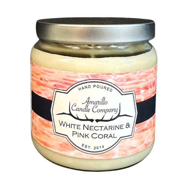 White Nectarine & Pink Coral Candle