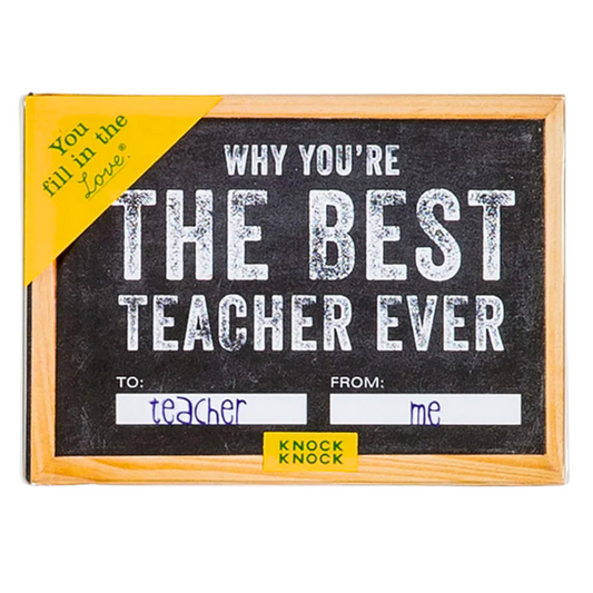 Why You're The Best Teacher Mini Book