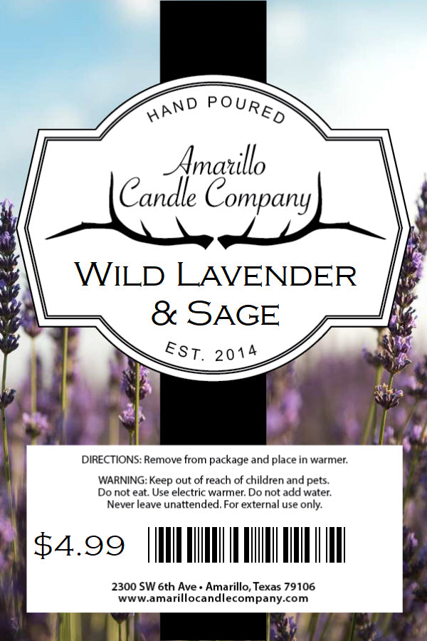 Wild Lavender & Sage Wax Melt