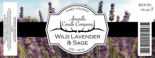 Wild Lavender & Sage Candle